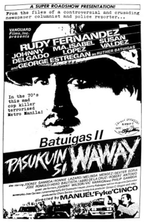Pasukuin si Waway (1984) film online,Manuel 'Fyke' Cinco,Rudy Fernandez,George Estregan,Johnny Delgado,Maria Isabel Lopez