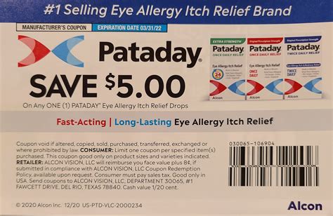Pataday Coupon Printable
