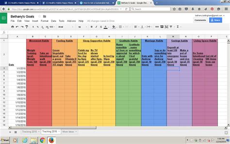 Patient Tracking Spreadsheet Template