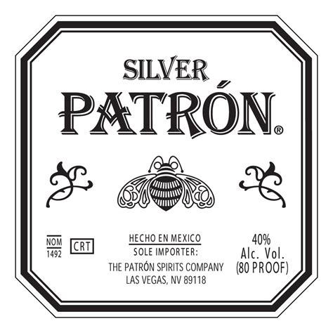 Patron Label Template