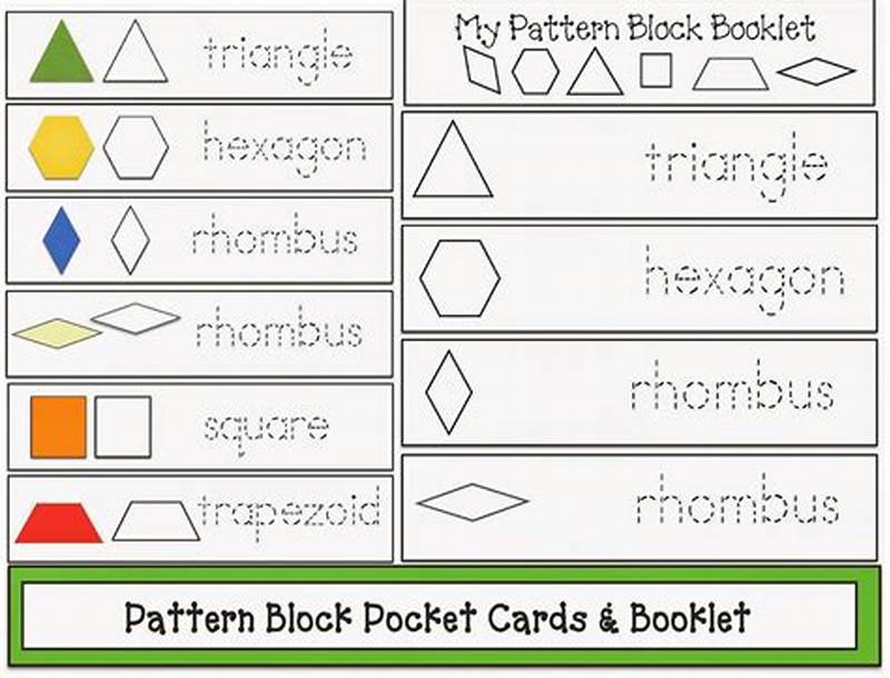 Pattern Block Shape Names