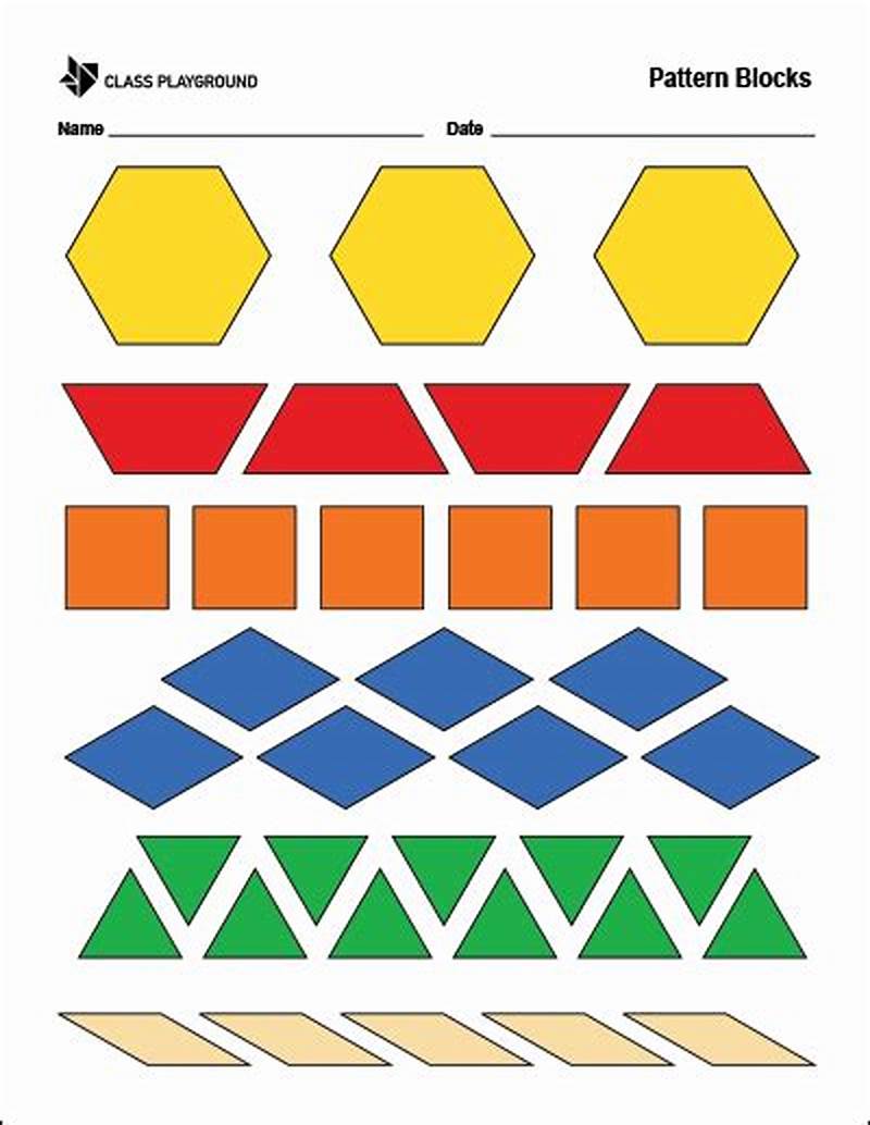 Pattern Blocks To Print