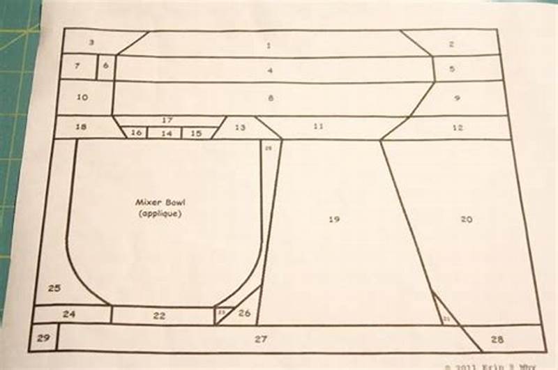 Pattern For Kitchenaid Mixer Cover