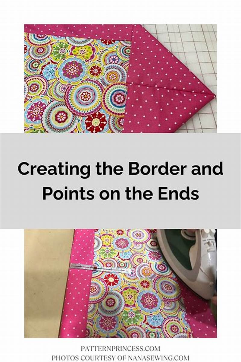 Pattern For Table Runner With Pointed Ends