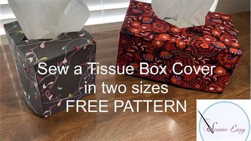 Pattern For Tissue Box Cover
