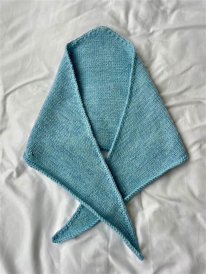 Pattern For Triangle Scarf
