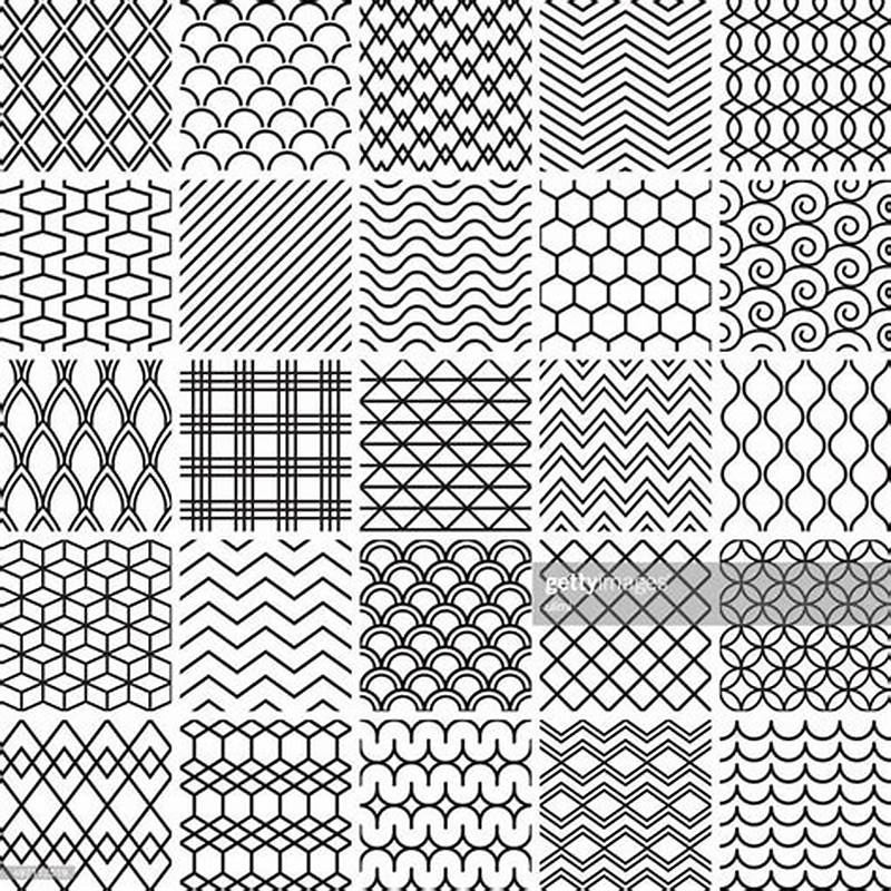 Pattern Line Drawing
