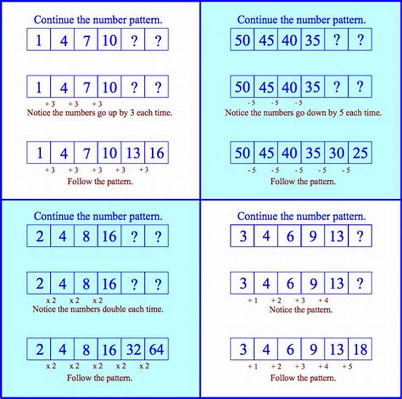 Pattern Number Sequence