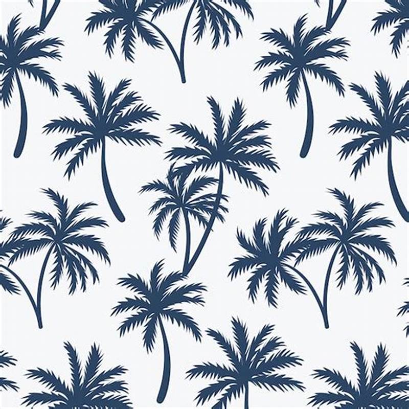 Pattern Palm Tree