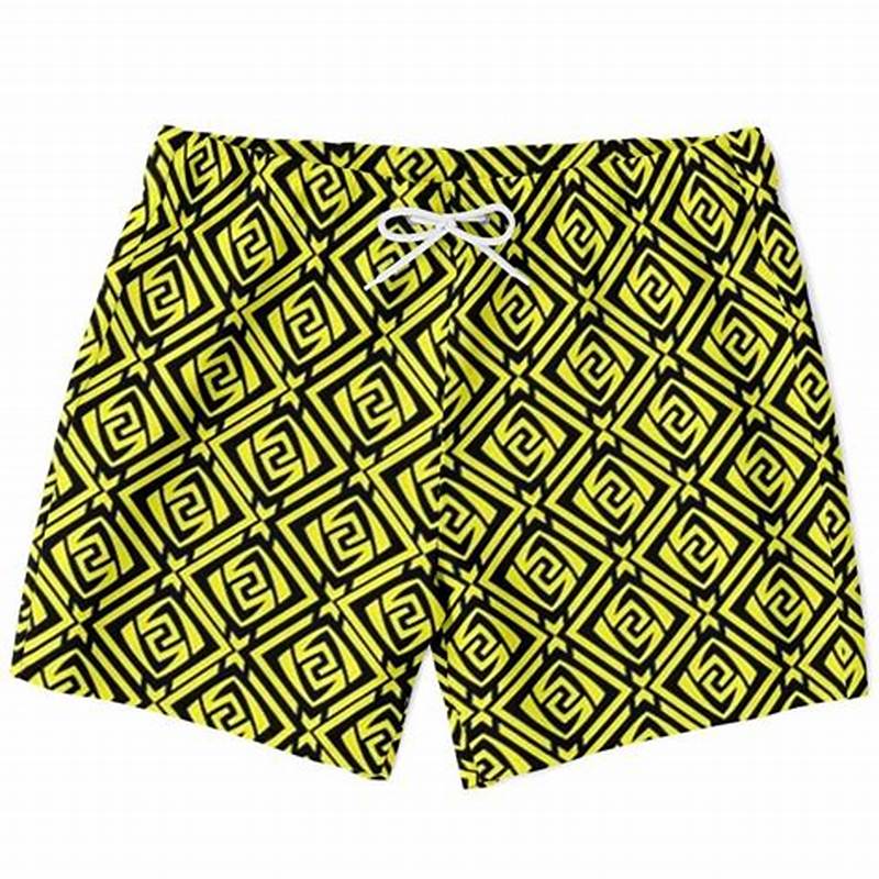 Pattern Swim Trunks