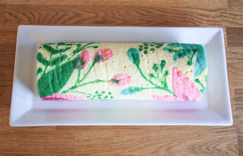 Patterned Cake Roll Template