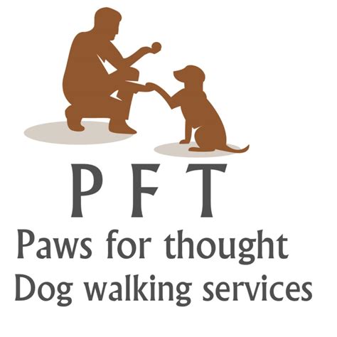 Paws for thought dog walking services