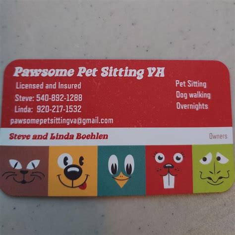 Pawsome pet walking service