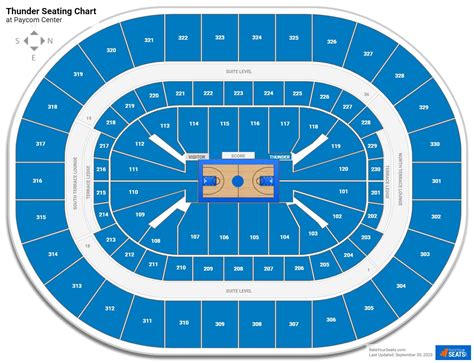 Paycom Arena Seating Chart