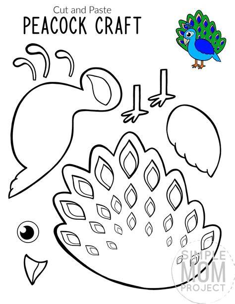Peacock Body Template