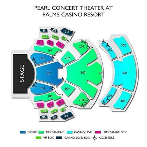 Pearl Theater Seating Chart