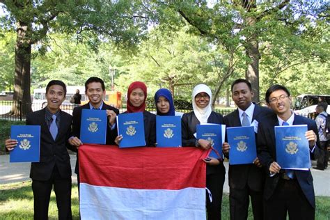 Pelajar Indonesia menuju Amerika