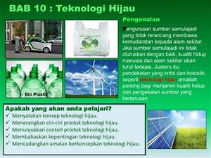 penerapan teknologi hijau
