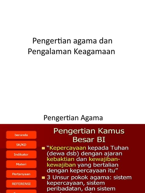 Pengalaman Keagamaan