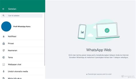 Pengaturan WhatsApp