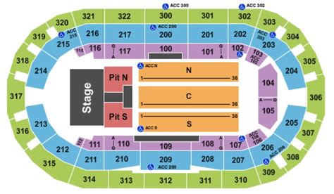 Pepsi Coliseum Indianapolis Seating Chart