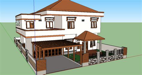Perbaikan desain rumah dengan aplikasi 3D