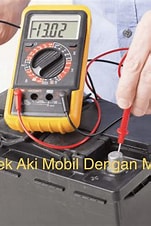 Periksa Kabel Aki Dengan Multitester