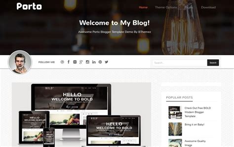 Personal Blog Template