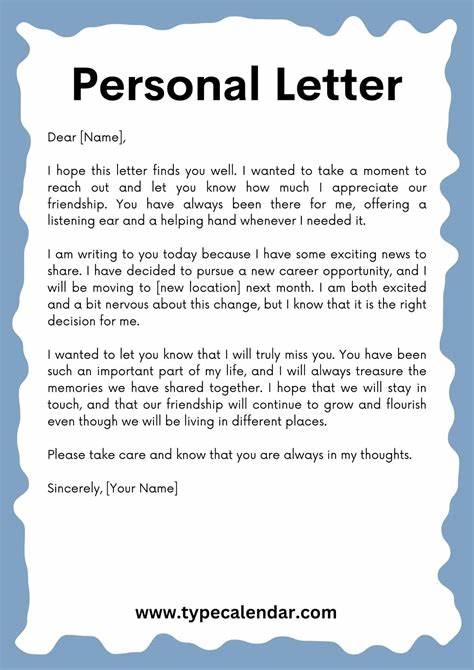 New of writing friend letter to format 651