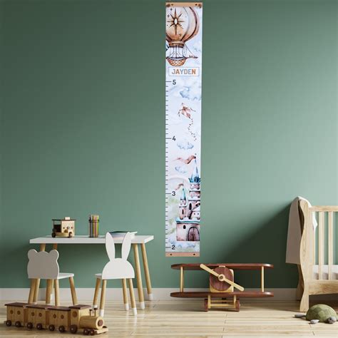 Personalized Canvas Growth Chart