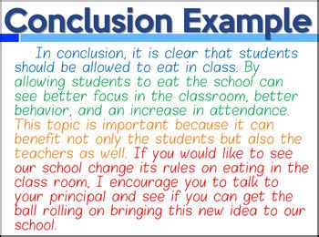Persuasive Essay Conclusion Template