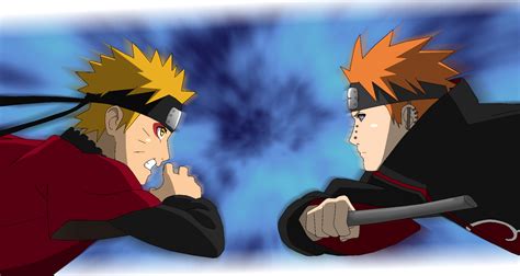 Pertarungan Naruto dan Pain