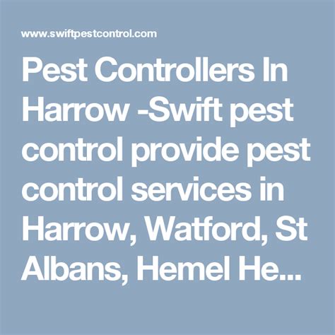 Pest UK Pest Control St Albans