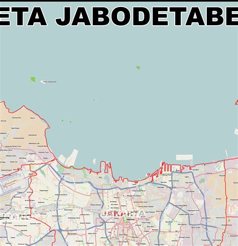 Peta Interaktif Jabodetabek