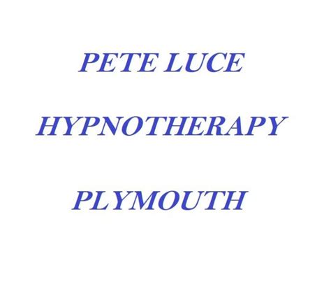 Pete Luce Hypnotherapy Plymouth