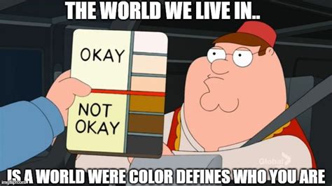Peter Griffin Color Chart