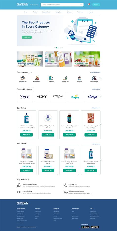 Pharmacy Website Templates
