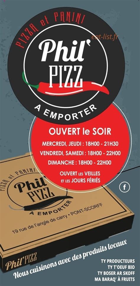 Phill pizz à Pont-Scorff