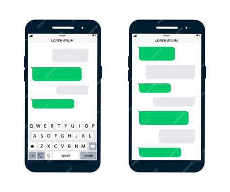 Phone Text Message Template