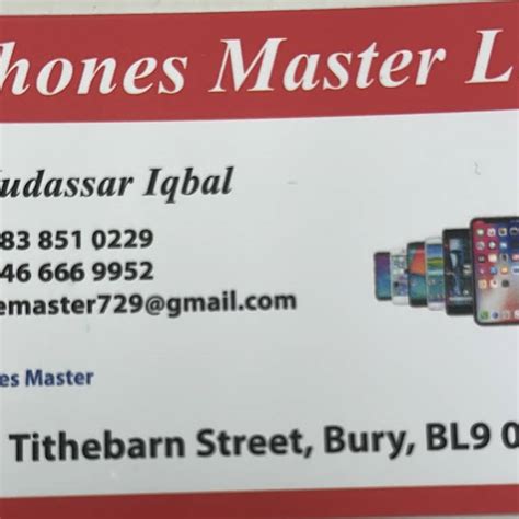 Phones Master Ltd Bury