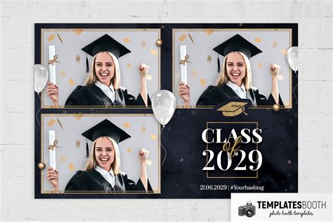 Photo Booth Graduation Template