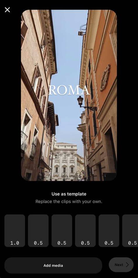 Photo Reel Template