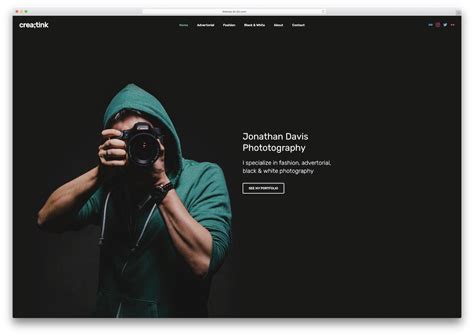 Photography Website Template
