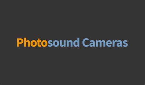 Photosound Cameras