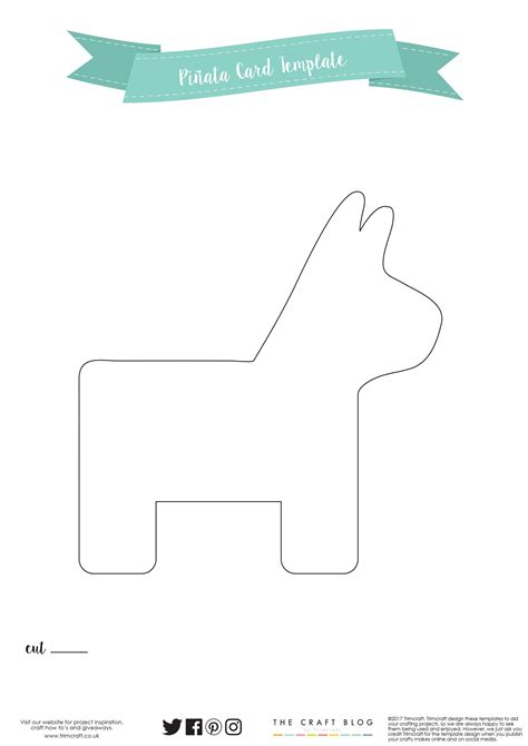 Piñata Template Printable