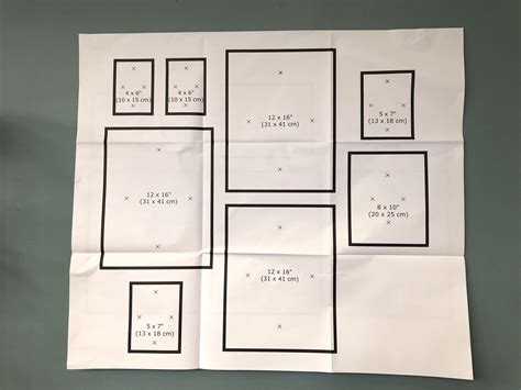 Picture Hanging Template