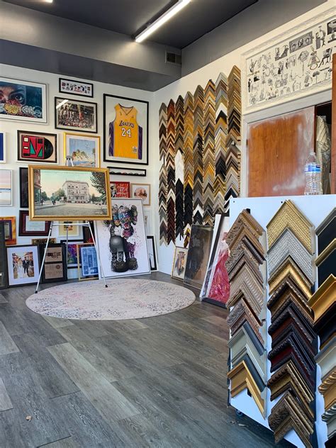 Picture framing shop