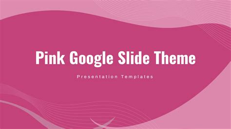 Pink Google Slides Templates
