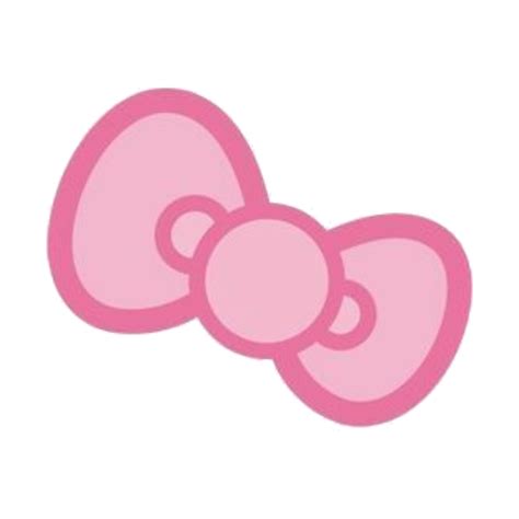 Pink Printable Hello Kitty Bow