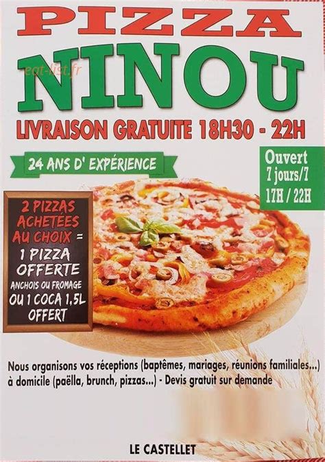 Pizza à Le Castellet